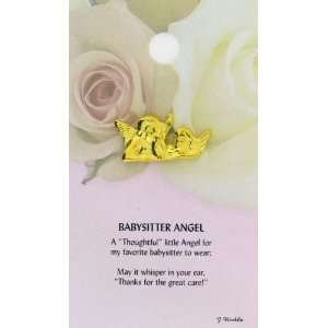   Meow Thoughtful Little Angel 512 Babysitter Angel Pin 