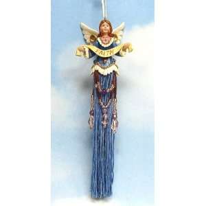  Tassel Angel Ornament (Faith)
