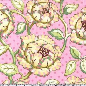   Rose Orchid Pink Fabric By The Yard heather_bailey Arts, Crafts