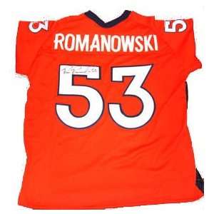 Bill Romanowski Autographed Denver Broncos NFL Jersey  