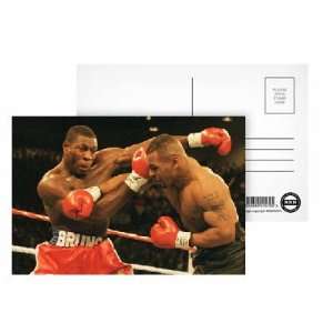  Mike Tyson and Frank Bruno   Postcard (Pack of 8)   6x4 