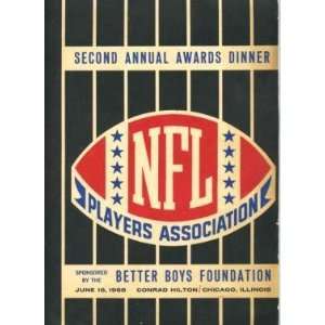  NFL Players Association 2nd Annual Award Dinner Program 