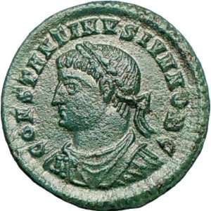 Constantine II Junior as Caesar 324AD Authentic Ancient Roman Coin 