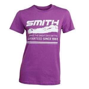  Smith Womens Heritage T Shirt   Small/Violet Automotive