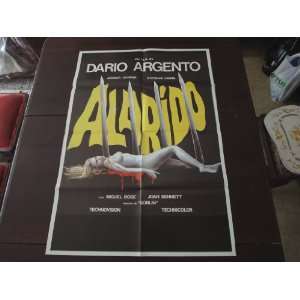   Movie Poster Suspiria Alarido Dario Argento 1977 