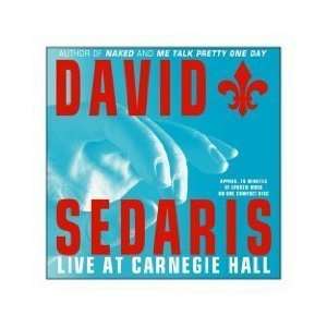  David Sedaris Live at Carnegie Hall [AUDIOBOOK] (Audio CD 