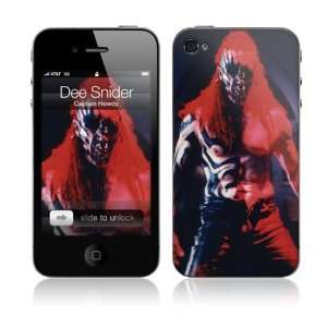   Skins MS DS10133 iPhone 4  Dee Snider  Captain Howdy Skin Electronics