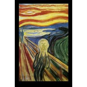 Edvard Munch The scream PAPER POSTER measures 36 x 24 inches (91.5 x 