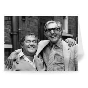 Les Dawson and Eric Sykes   Greeting Card (Pack of 2)   7x5 inch 