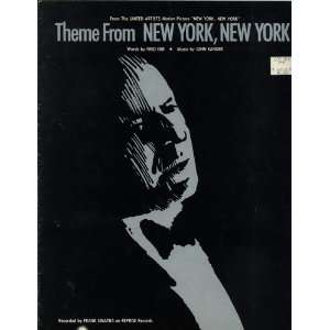  theme from new york, new york Fred Ebb Books