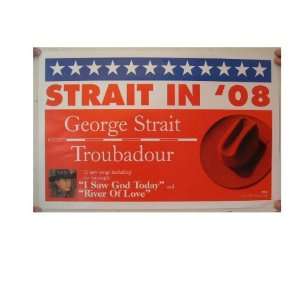 George Strait Poster Troubador