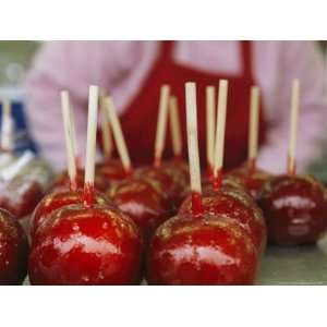  A Tray of Candy Apples Speak of Summer Fun National 