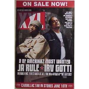  JA RULE & IRV GOTTI XXL Magazine Cover 24x36 Poster 