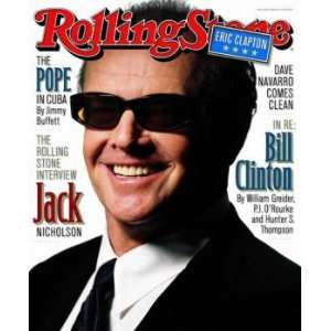  Rolling Stone Cover of Jack Nicholson / Rolling Stone 