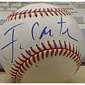 Jimmy Carter Autographed Baseball