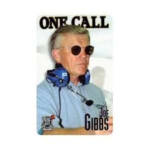   Phone Card PhonePak 2 (1997) One Call Joe Gibbs (Owner) (Card #33