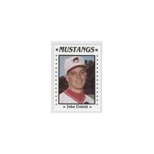  1991 Billings Mustangs Sports Pro #13   John Coletti 