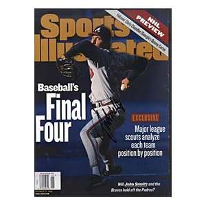 John Smoltz Autographed/ Signed Sports Illustrated October 12, 1998