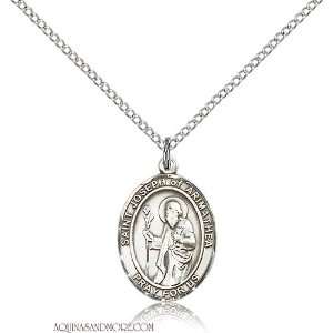  St. Joseph of Arimathea Medium Sterling Silver Medal 