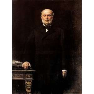   24x36 Inch, painting name Portrait of Jules Grévy, By Bonnat Léon