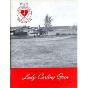   Lady Carling Open Program LPGA 1965 Kathy Whitworth 
