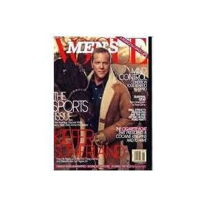  2007 Kiefer Sutherland Mens Vogue magazine Everything 