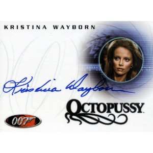  Complete James Bond   Kristina Wayborn Magda Autograph 