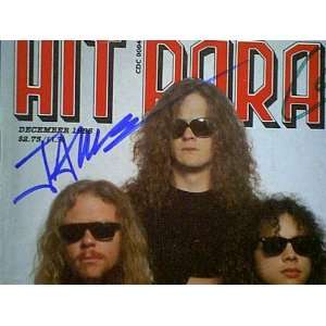  Metallica James Hetfield Lars Ulrich Hit Parader Magazine 