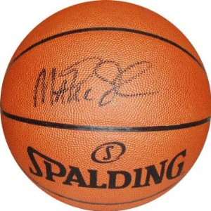 Magic Johnson Autographed Spalding Official Leather NBA Game 