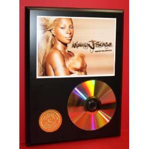 Mary J Blige 24kt Gold Cool Music Art CD Disc Display   Music Art 