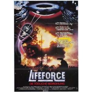  Lifeforce (1985) 27 x 40 Movie Poster German Style A