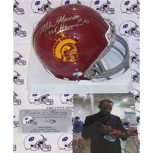 Mike Garrett Autographed/Hand Signed USC Trojans Mini Helmet  