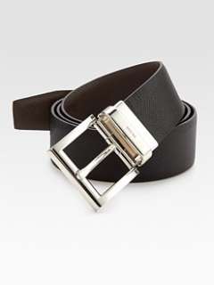 Prada   Saffiano Reversible Leather Belt