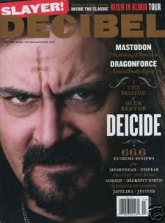 Mastodon, Dragonforce, the passion of Glen Benton   Deicide, Slayer 