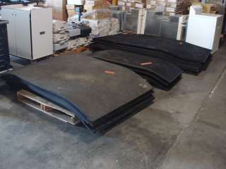 Lot of Floor Exercise Mats Gym  