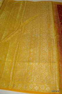   Art Silk Embroidered Taffeta Sari Curtain Drape Panel Fabric  