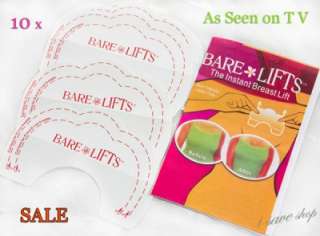   Pack Bare Lifts Instant Breast Lift Support Invisible Bra AdhesiveTape