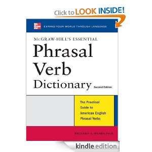 McGraw Hills Essential Phrasal Verbs Dictionary Richard A. Spears 