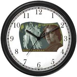 Sandro Botticelli, Artist   Primavera Wall Clock by WatchBuddy 