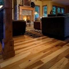 Hickory Character 2 to 10 Solid Flooring  