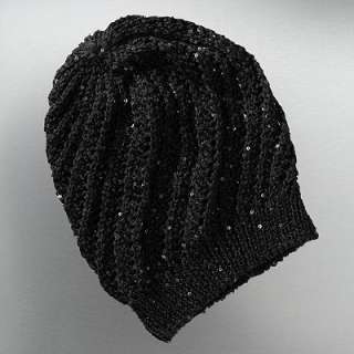 Simply Vera Vera Wang Sequined Knit Hat