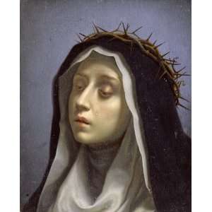   Carlo Dolci   24 x 30 inches   St Catherine Of Siena