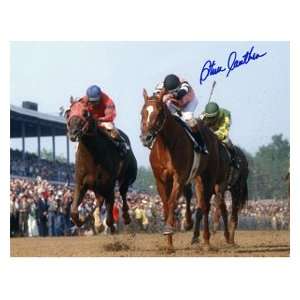  Steve Cauthen signed Kentucky Derby Horse Racing 16X20 