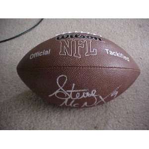 Steve McNair Hand Signed Tennessee Titans Full Size Wilson NFL MVP 
