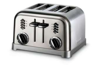 Cuisinart CPT 180BCH Metal Classic 4 Slice Toaster  