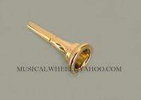 French Horn Mouthpiece  Gold Plated   Brand New  