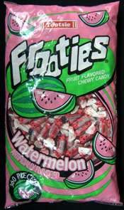 Frooties Chewy Candy Many Flavors 360ct Bag by Tootsie  