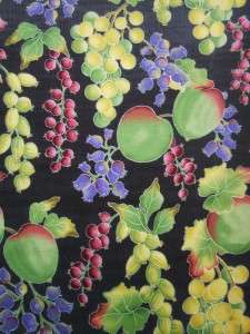 RJR Irresistable Fruit Grapes Berry Apple Fabric Yard  