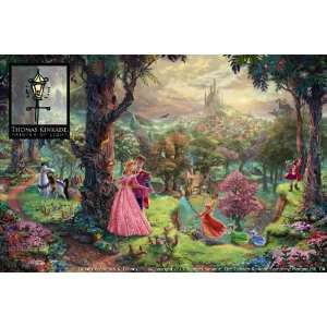 Thomas Kinkade   Sleeping Beauty SN Canvas