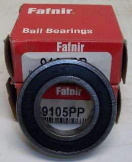 Fafnir Timken Single Row Radial Ball Bearings 9105PP NR  